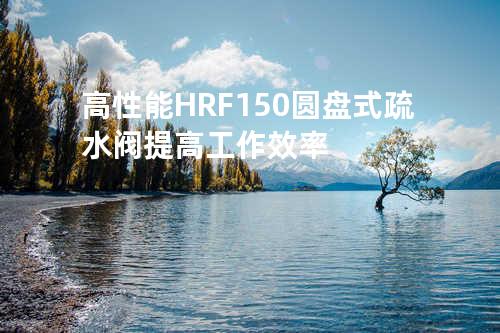 高性能HRF150圆盘式疏水阀提高工作效率